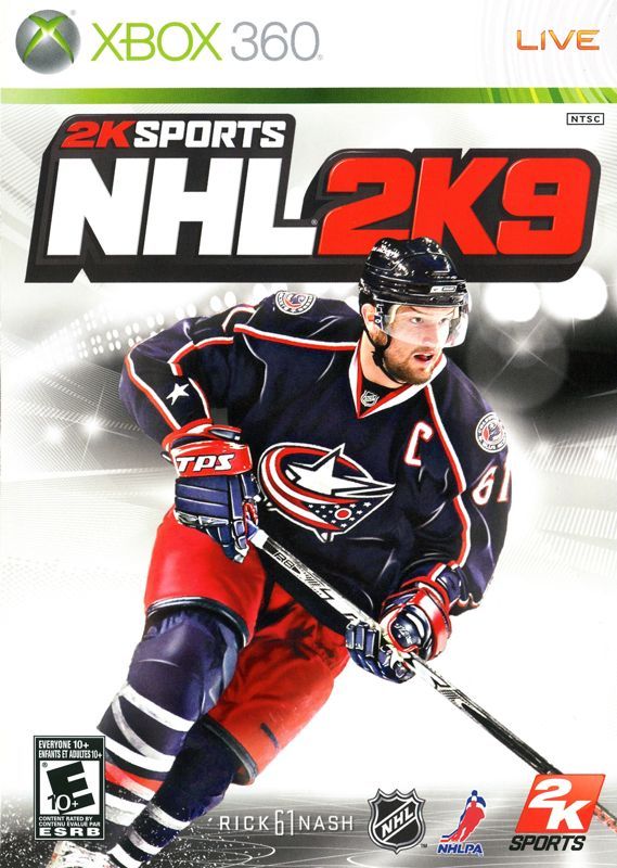 Game cover: NHL 2K9