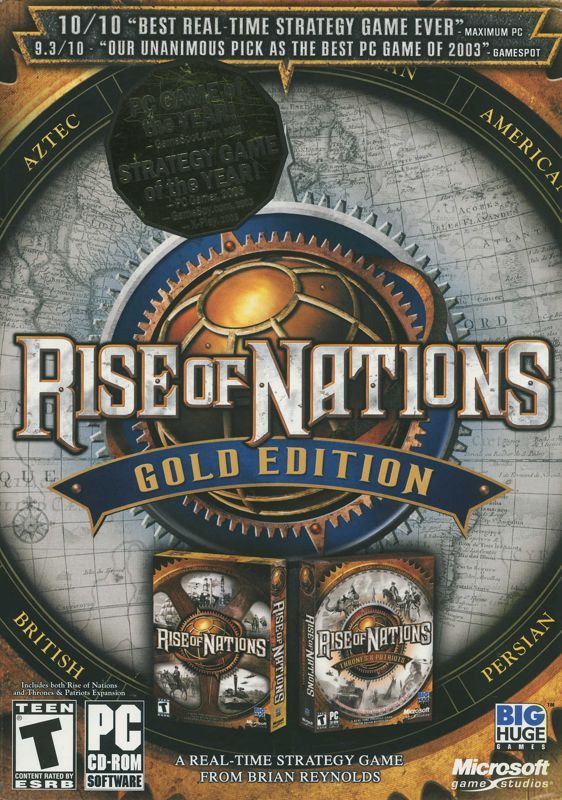 Game cover: Rise of Nations: Gold Edition