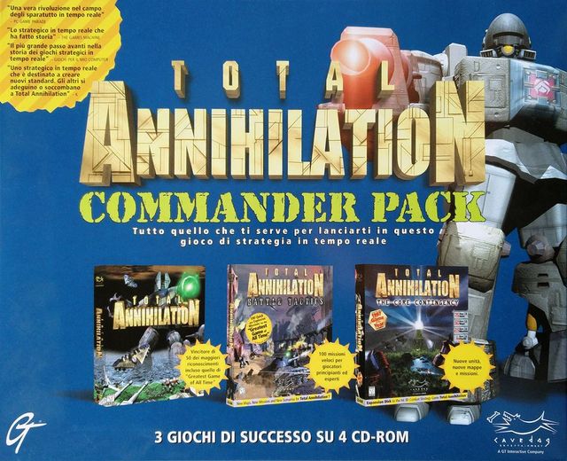 Game cover: Total Annihilation: Commander Pack