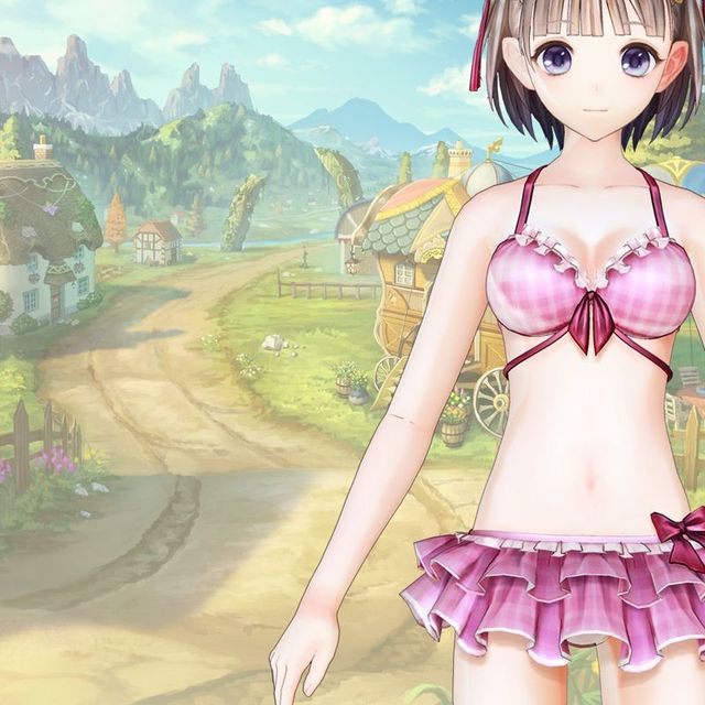 Game cover: Atelier Lulua: The Scion of Arland - Eva's Swimsuit "Glazed Coral"
