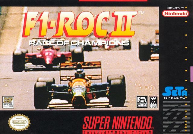 Game cover: F1-ROC II: Race of Champions