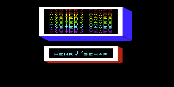 Game cover: Mystery Caves