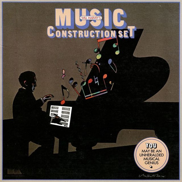 Game cover: Will Harvey's Music Construction Set