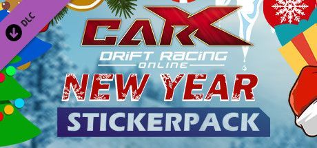 Game cover: CarX Drift Racing Online: New Year Stickerpack
