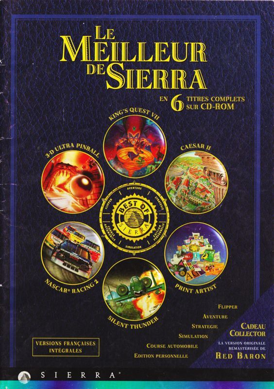 Game cover: Le Meilleur de Sierra