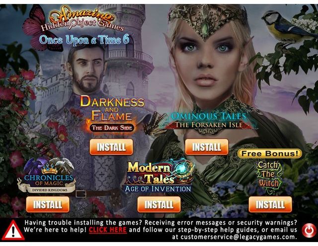 Game cover: Amazing Hidden Object Games: Once Upon a Time 6
