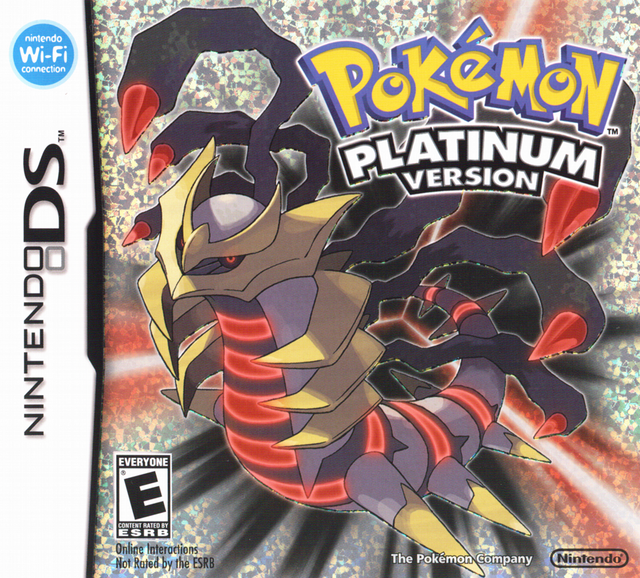 Game cover: Pokémon Platinum Version