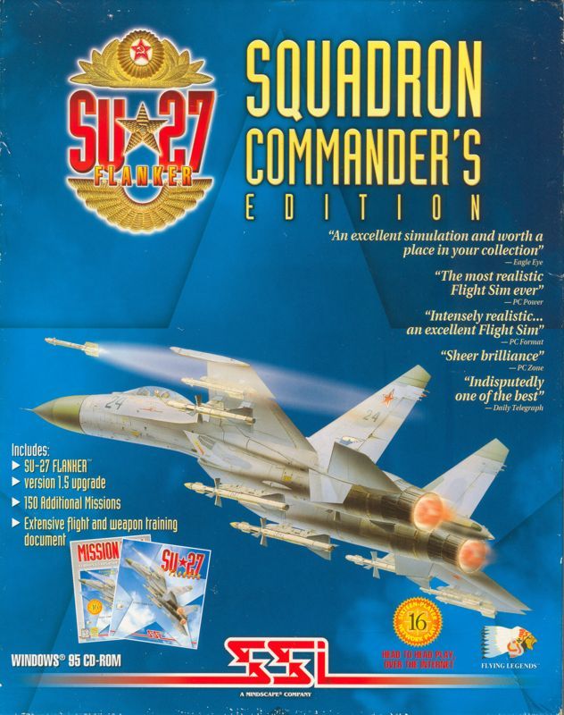 Game cover: Su-27 Flanker: Squadron Commander's Edition