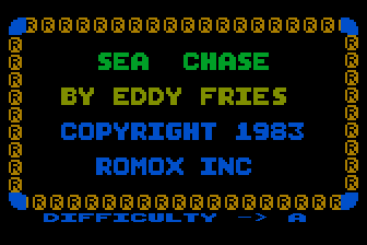 Game cover: Sea Chase