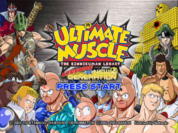 Game cover: Ultimate Muscle: Legends vs. New Generation