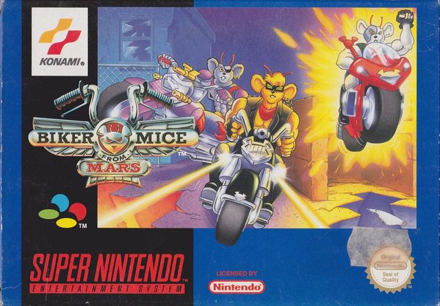 Game cover: Biker Mice from Mars