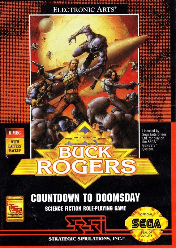 Game cover: Buck Rogers: Countdown to Doomsday