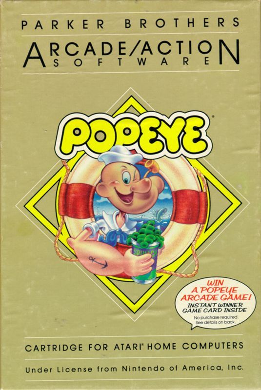 Game cover: Popeye