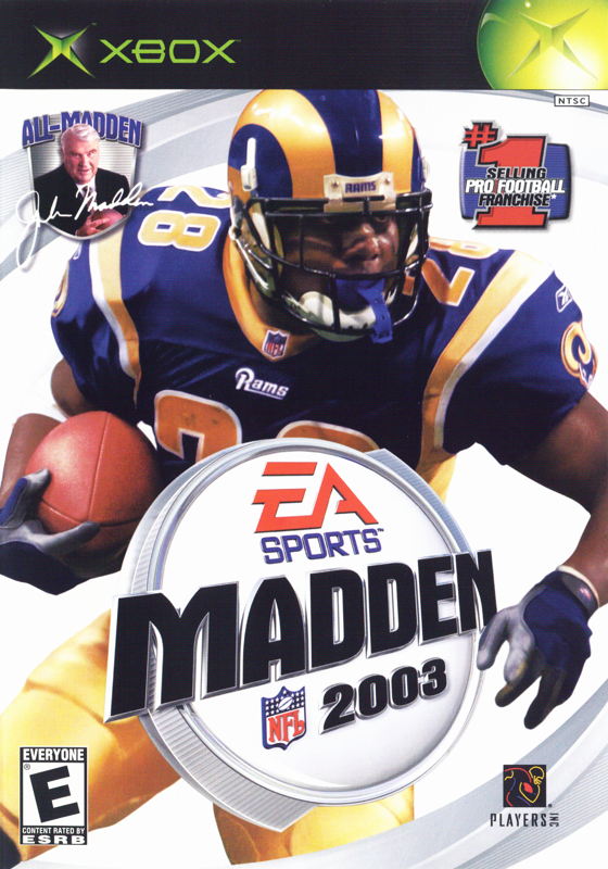 Game cover: Madden NFL 2003