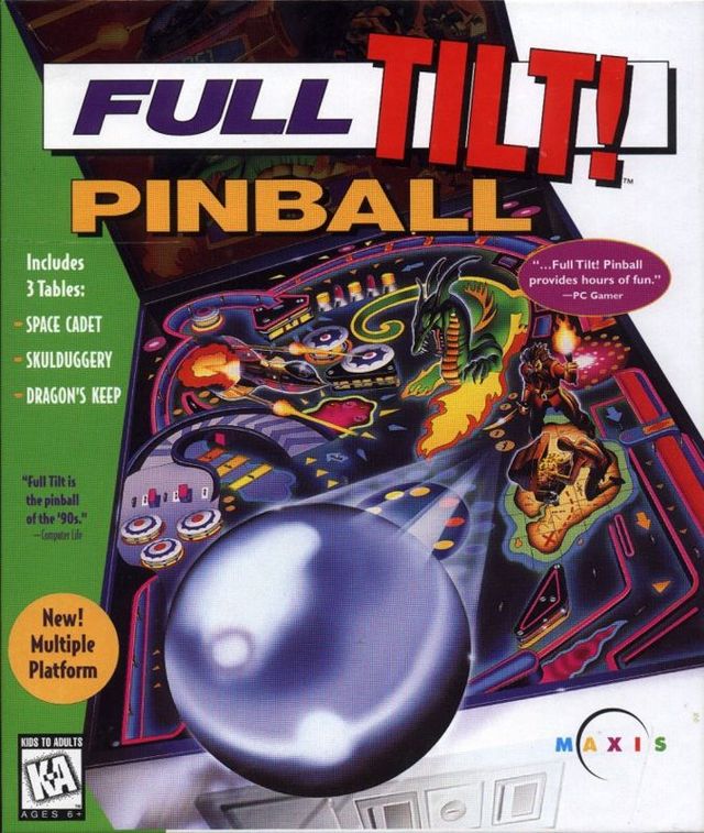 Game cover: Full Tilt! Pinball