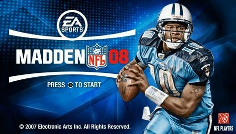 Game cover: Madden NFL 08