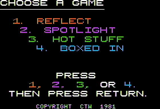 Game cover: Spotlight