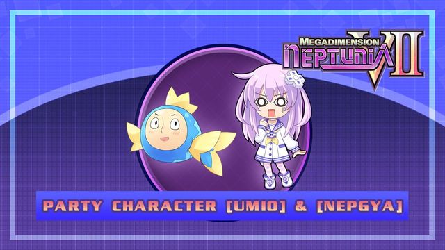 Game cover: Megadimension Neptunia VII: Party Character (Umio) & (Nepgya)