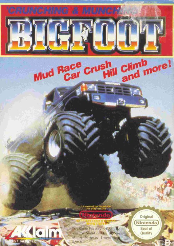 Game cover: Bigfoot