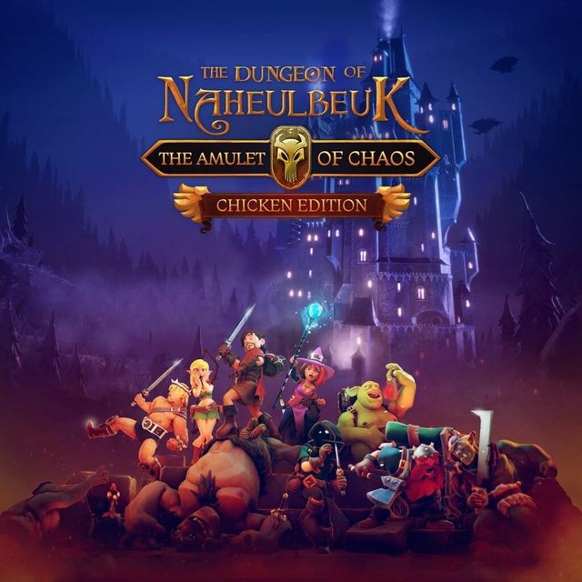 Game cover: The Dungeon of Naheulbeuk: The Amulet of Chaos - Chicken Edition