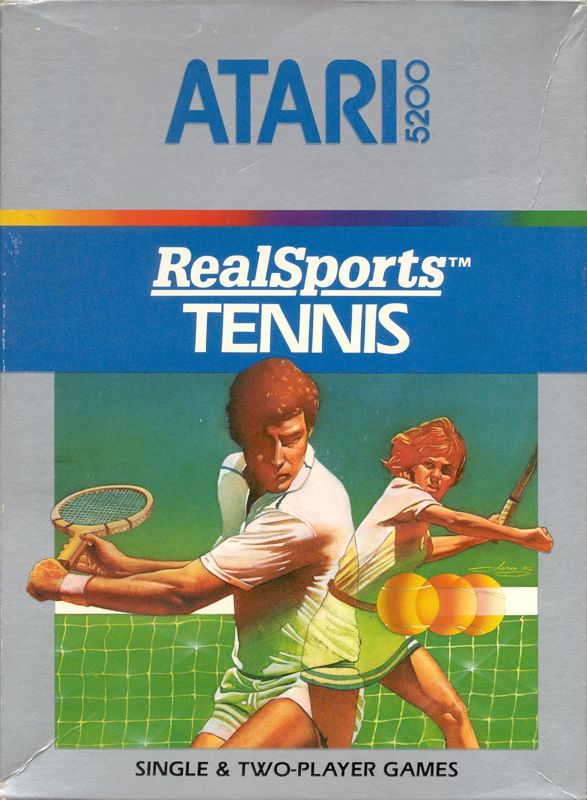Game cover: RealSports Tennis