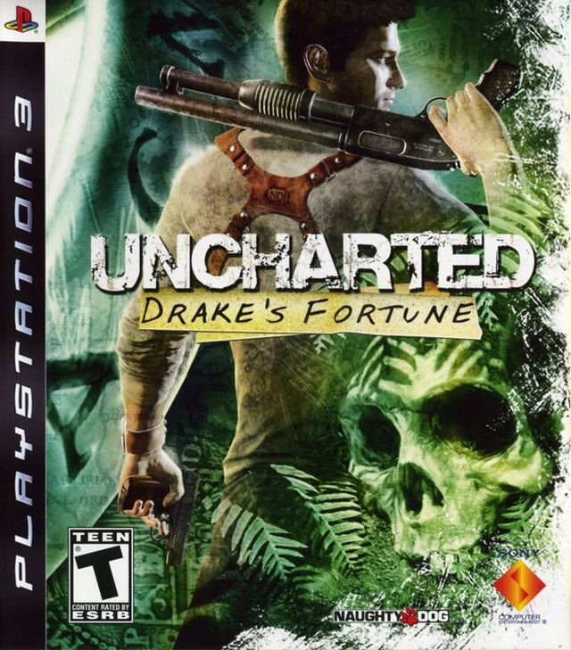 Game cover: Uncharted: Drake's Fortune