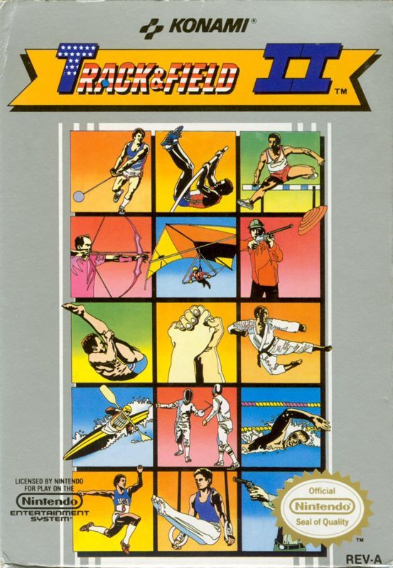 Game cover: Track & Field II