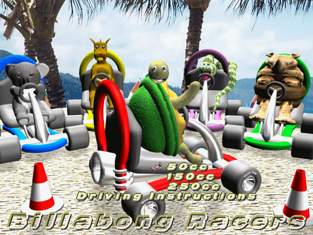 Game cover: Billabong Racers