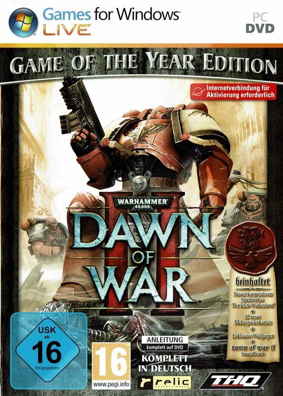Game cover: Warhammer 40,000: Dawn of War II (Game of the Year Edition)