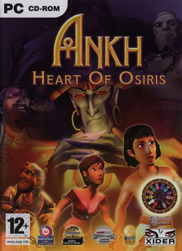 Game cover: Ankh: Heart of Osiris