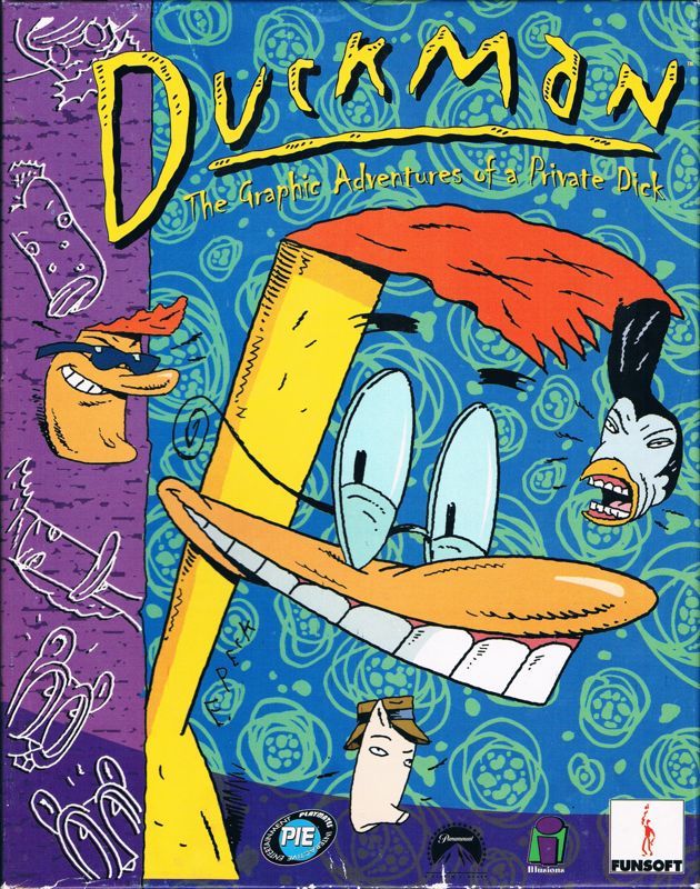 Game cover: Duckman: The Graphic Adventures of a Private Dick