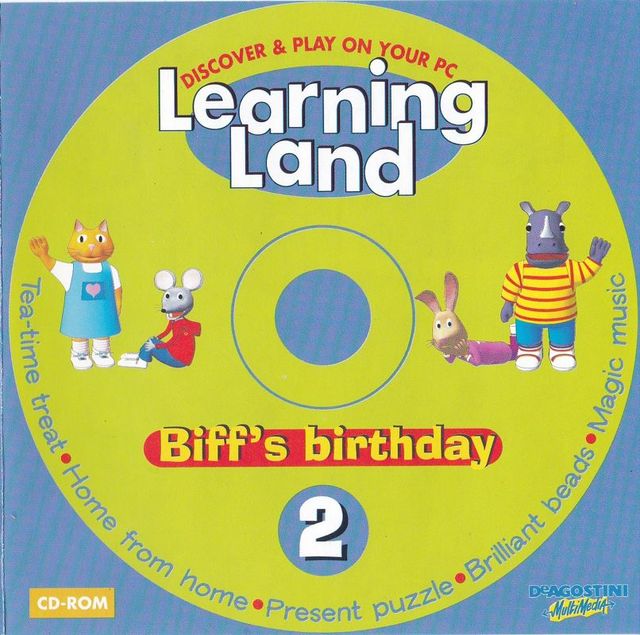 Game cover: Learning Land 2: Biff's Birthday