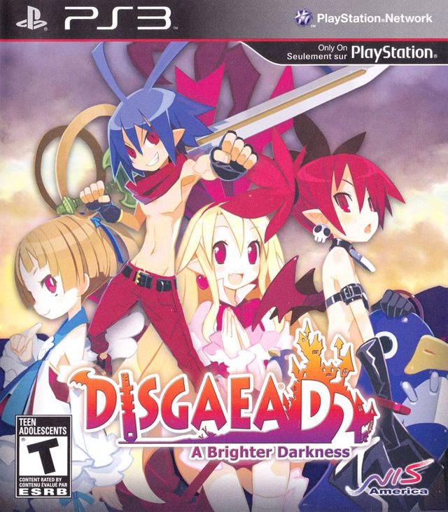 Game cover: Disgaea D2: A Brighter Darkness