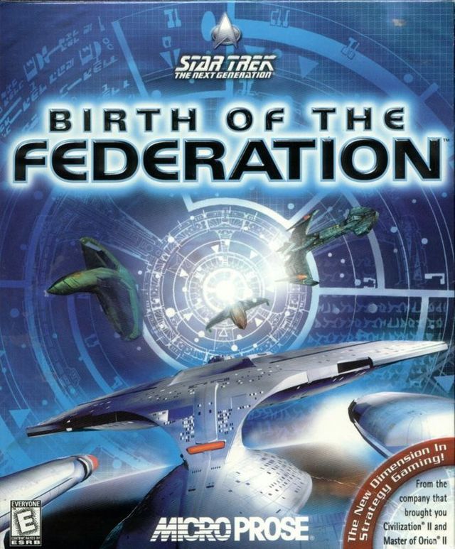 Game cover: Star Trek: The Next Generation - Birth of the Federation