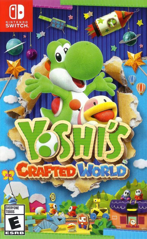 Game cover: Yoshi's Crafted World