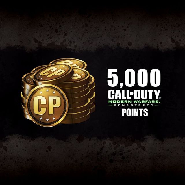 Game cover: Call of Duty: Modern Warfare - Remastered: 5,000 Points