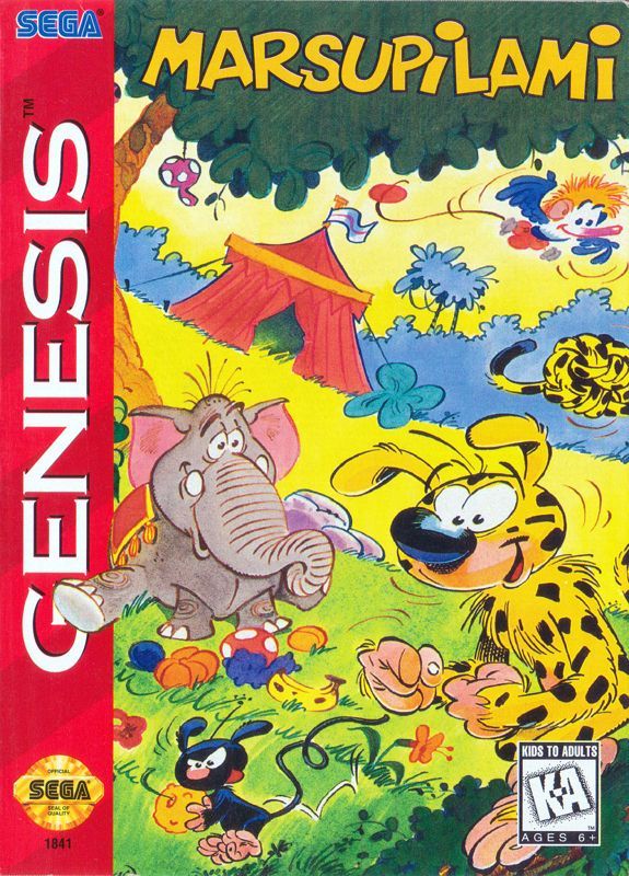 Game cover: Marsupilami
