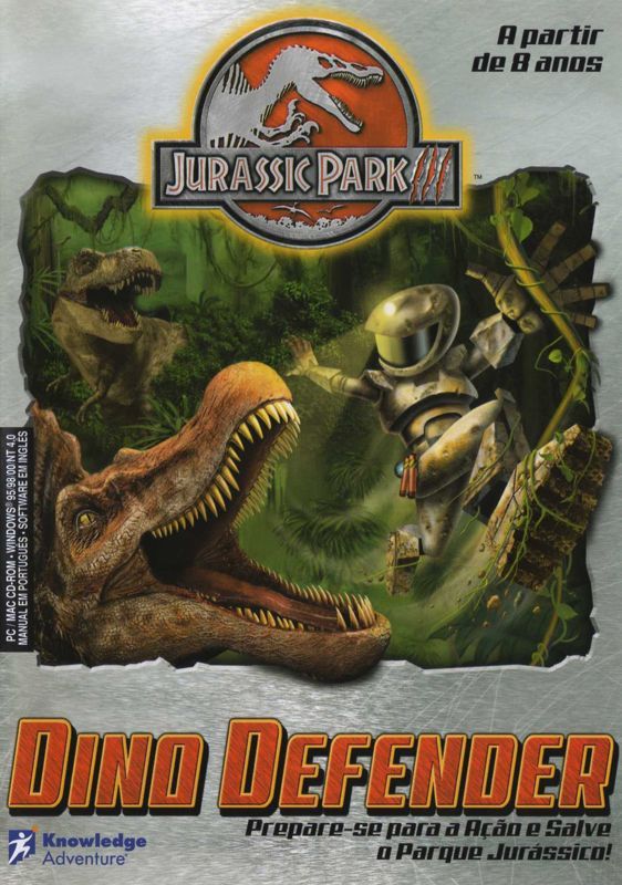 Game cover: Jurassic Park III: Dino Defender