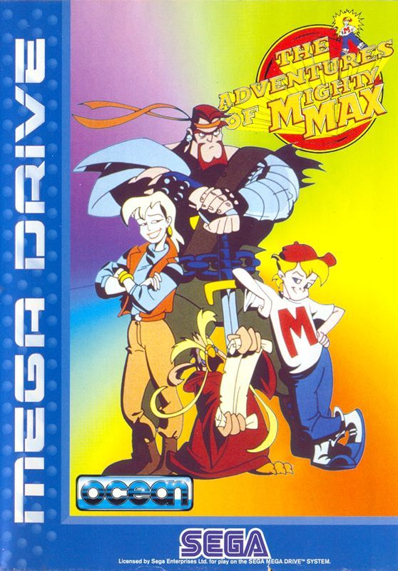 Game cover: The Adventures of Mighty Max