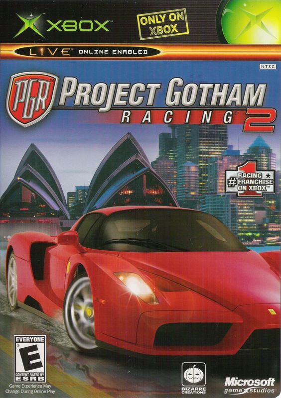 Game cover: Project Gotham Racing 2