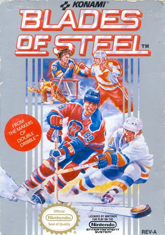 Game cover: Blades of Steel