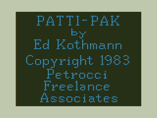 Game cover: Patti-Pak