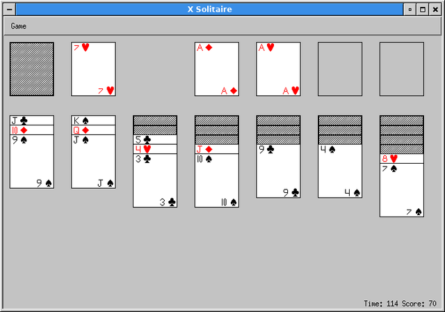 Game cover: X Solitaire