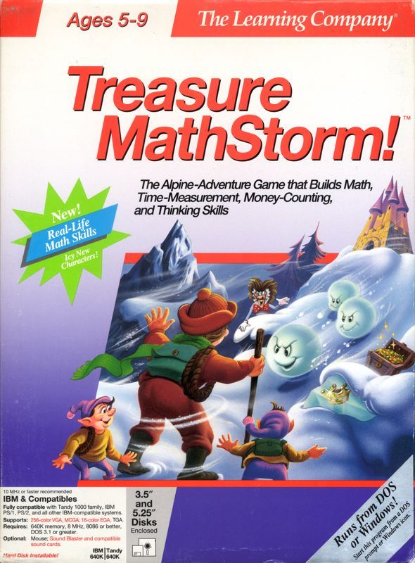 Game cover: Treasure MathStorm!