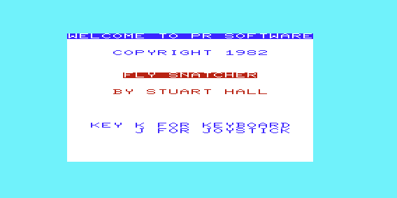 Game cover: Fly Snatcher