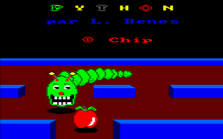 Game cover: Python