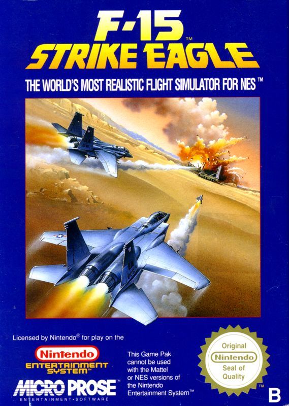 Game cover: F-15 Strike Eagle