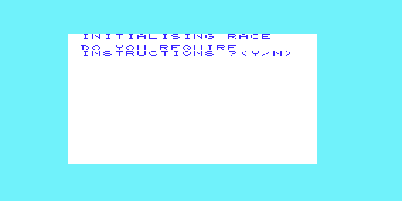Game cover: Race