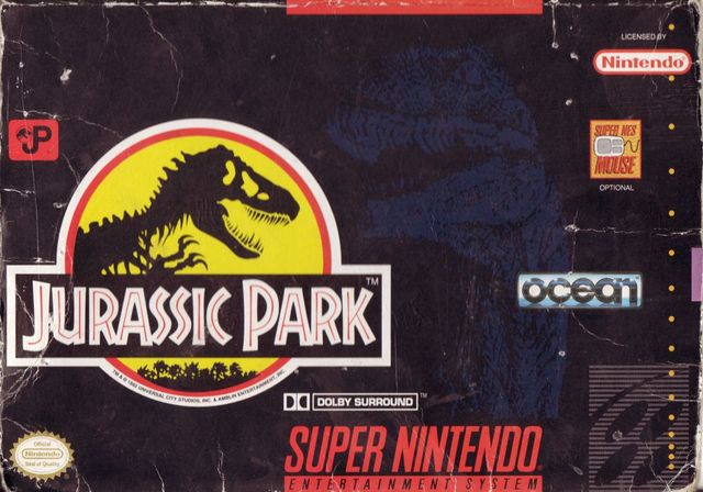 Game cover: Jurassic Park