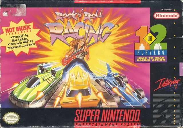 Game cover: Rock n' Roll Racing
